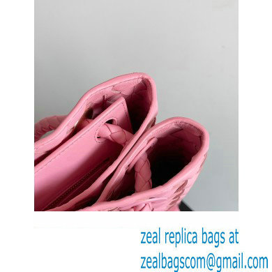 Bottega Veneta Large Andiamo Top Handle Bag in Intrecciato Leather 743575 ribbon 2023 - Click Image to Close