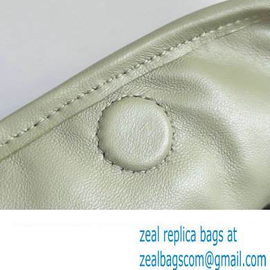 Bottega Veneta Large Hop Intrecciato leather shoulder bag Green 2023