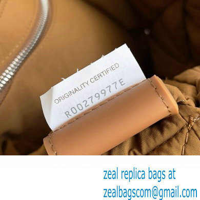 Bottega Veneta Maxi Padded Tech Cassette intreccio nylon crossbody bag Brown 2023 - Click Image to Close