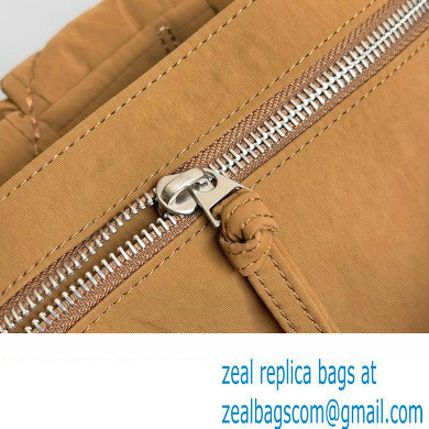 Bottega Veneta Maxi Padded Tech Cassette intreccio nylon crossbody bag Brown 2023