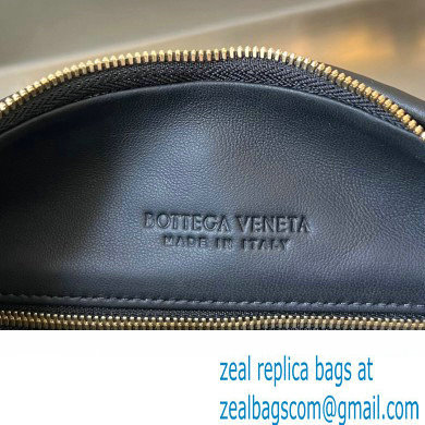 Bottega Veneta Medium Gemelli Intrecciato leather shoulder bag 764281 Black 2023