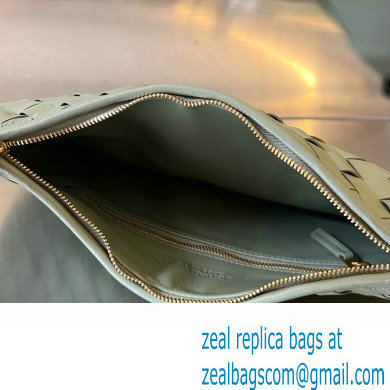 Bottega Veneta Medium Gemelli Intrecciato leather shoulder bag 764281 TRAVERTINE 2023