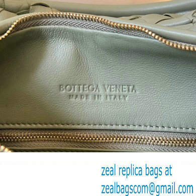 Bottega Veneta Medium Gemelli Intrecciato leather shoulder bag 764281 TRAVERTINE 2023