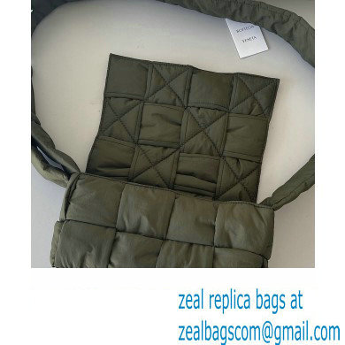 Bottega Veneta Medium padded Tech Cassette intreccio nylon cross-body bag CAMPING 2023