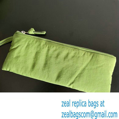 Bottega Veneta Medium padded Tech Cassette intreccio nylon cross-body bag Green 2023