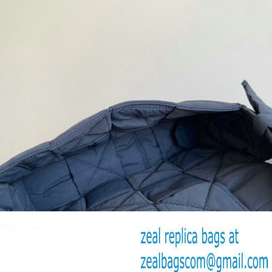 Bottega Veneta Medium padded Tech Cassette intreccio nylon cross-body bag Space 2023 - Click Image to Close