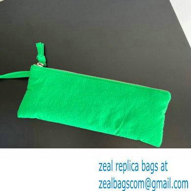 Bottega Veneta Medium padded Tech Cassette intreccio nylon cross-body bag WHITE / PARAKEET 2023