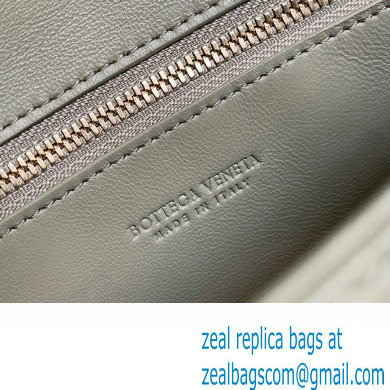 Bottega Veneta Mini Andiamo Cross-Body Intrecciato leather bag TRAVERTINE with metallic knot closure 2024