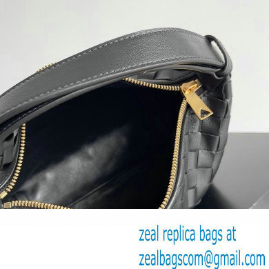 Bottega Veneta Mini Wallace Intrecciato leather shoulder bag Black 2023