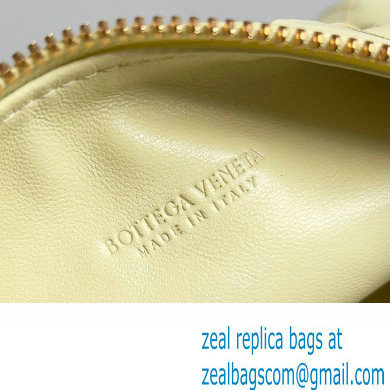 Bottega Veneta Mini Wallace Intrecciato leather shoulder bag CAMOMILE 2023 - Click Image to Close