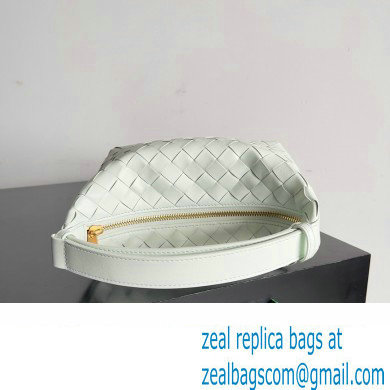Bottega Veneta Mini Wallace Intrecciato leather shoulder bag Pale Green 2023 - Click Image to Close