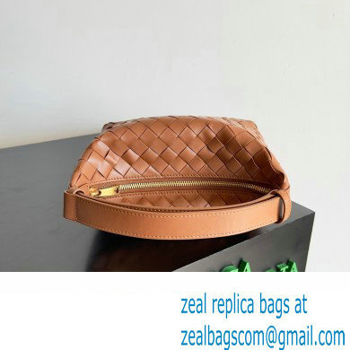 Bottega Veneta Mini Wallace Intrecciato leather shoulder bag Wood 2023