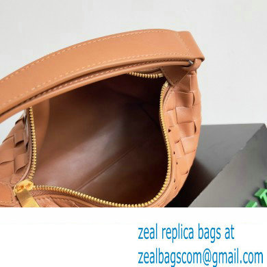 Bottega Veneta Mini Wallace Intrecciato leather shoulder bag Wood 2023 - Click Image to Close