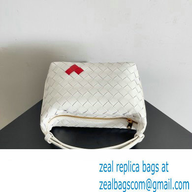 Bottega Veneta Mini Wallace Shoulder bag White / Vernis 2024