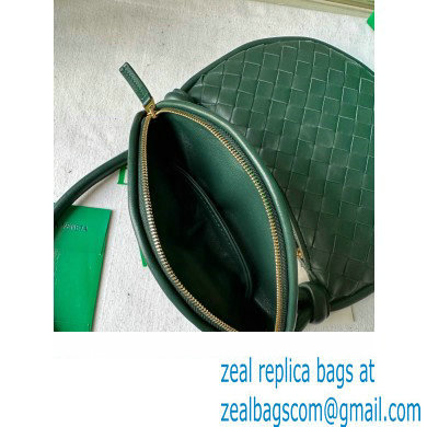 Bottega Veneta Small Gemelli Intrecciato leather shoulder bag 776764 EMERALD GREEN 2024