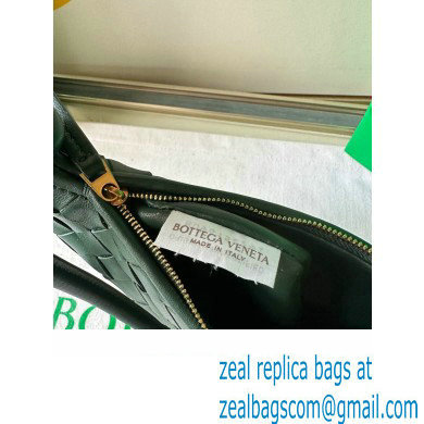 Bottega Veneta Small Gemelli Intrecciato leather shoulder bag 776764 EMERALD GREEN 2024