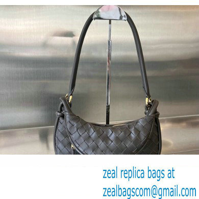 Bottega Veneta Small Gemelli Intrecciato leather shoulder bag 776764 FONDANT 2023