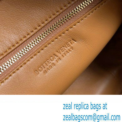 Bottega Veneta Small Getaway Intrecciato leather top handle bag with adjustable and detachable strap ALMOND 2024 - Click Image to Close
