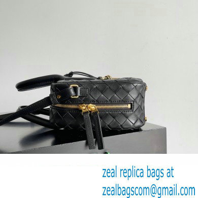 Bottega Veneta Small Getaway Intrecciato leather top handle bag with adjustable and detachable strap Black 2024