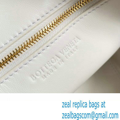 Bottega Veneta Small Getaway Intrecciato leather top handle bag with adjustable and detachable strap White 2024