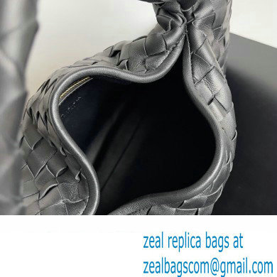 Bottega Veneta Small Hop Intrecciato leather shoulder bag Black 2023