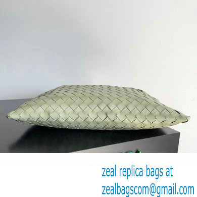 Bottega Veneta Small Hop Intrecciato leather shoulder bag Green 2023 - Click Image to Close