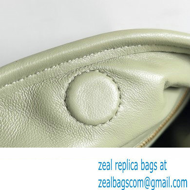 Bottega Veneta Small Hop Intrecciato leather shoulder bag Green 2023