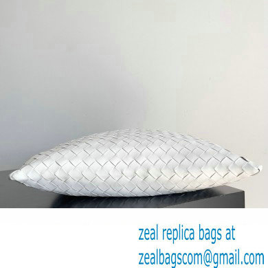 Bottega Veneta Small Hop Intrecciato leather shoulder bag White 2023