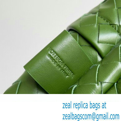 Bottega Veneta Small Intrecciato leather Backpack Bag Green 2023