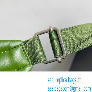 Bottega Veneta Small Intrecciato leather Backpack Bag Green 2023