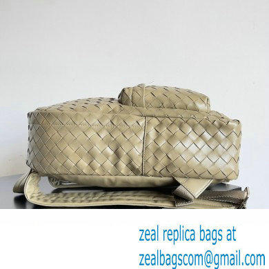 Bottega Veneta Small Intrecciato leather Backpack Bag TAUPE 2023 - Click Image to Close