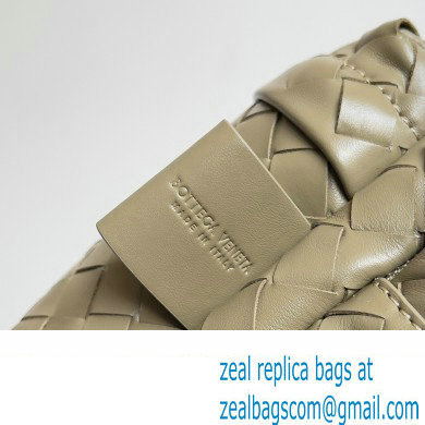 Bottega Veneta Small Intrecciato leather Backpack Bag TAUPE 2023 - Click Image to Close