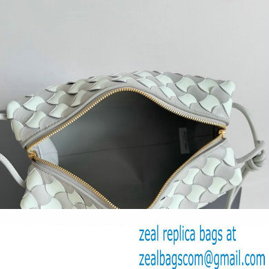 Bottega Veneta Small Loop Camera Bag Agate grey / Glacier 2024