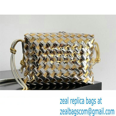 Bottega Veneta Small Loop Camera Bag Silver/gold 2024