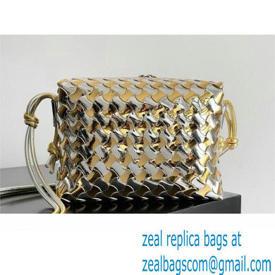 Bottega Veneta Small Loop Camera Bag Silver/gold 2024 - Click Image to Close