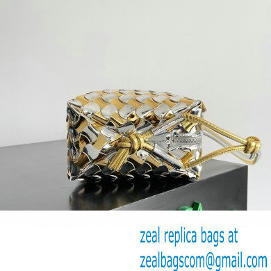 Bottega Veneta Small Loop Camera Bag Silver/gold 2024 - Click Image to Close