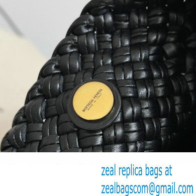Bottega Veneta black calfskin Mini Tosca bag 2024