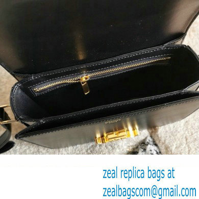 CELINE Classique Triomphe Bag in shiny calfskin BLACK/GOLD 2024 - Click Image to Close