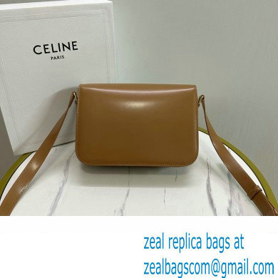 CELINE Classique Triomphe Bag in shiny calfskin BRONZE 2024 - Click Image to Close