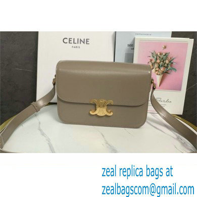 CELINE Classique Triomphe Bag in shiny calfskin pebble 2024 - Click Image to Close