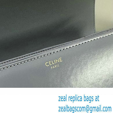 CELINE Classique Triomphe Bag in shiny calfskin zinc 2024 - Click Image to Close