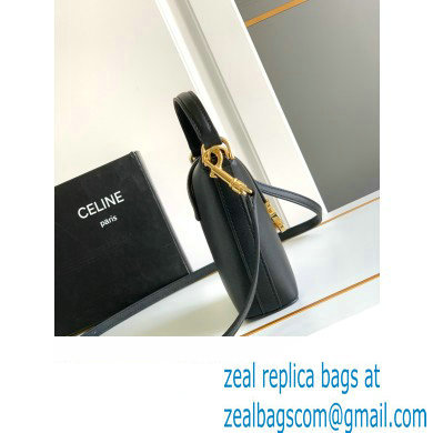 CELINE MINI BUCKET TRIOMPHE in SMOOTH CALFSKIN Black 2024