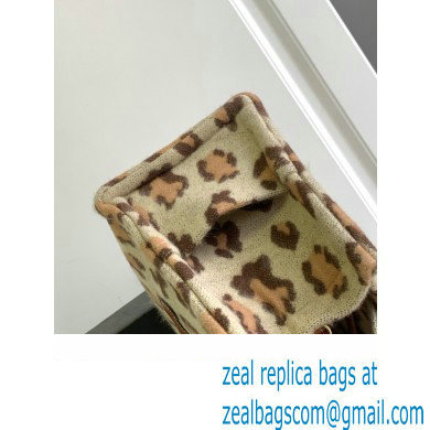 CELINE small cabas thais in LEOPARD TEXTILE AND CALFSKIN Leopard 2023 - Click Image to Close