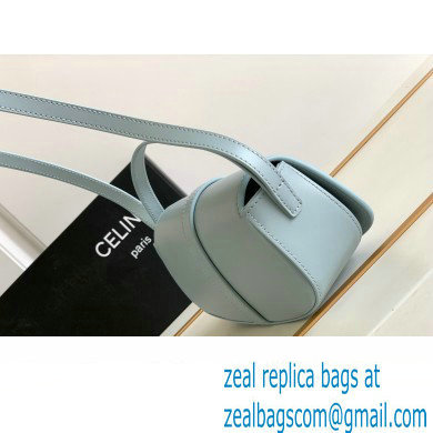 Celine CLUTCH ON STRAP TABOU Bag in Smooth calfskin Ice blue