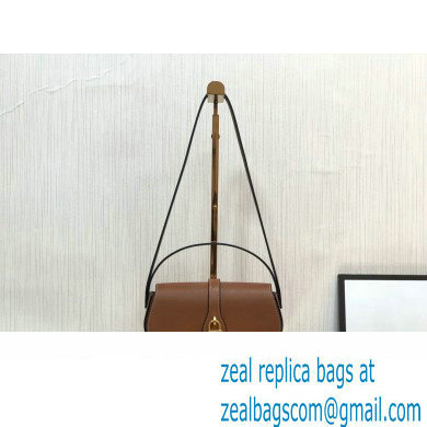 Celine CLUTCH ON STRAP TABOU Bag in Smooth calfskin Tan