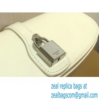 Celine CLUTCH ON STRAP TABOU Bag in Smooth calfskin White