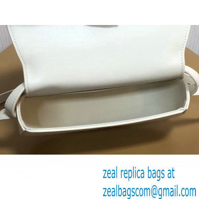 Celine CLUTCH ON STRAP TABOU Bag in Smooth calfskin White - Click Image to Close