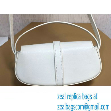 Celine CLUTCH ON STRAP TABOU Bag in Smooth calfskin White