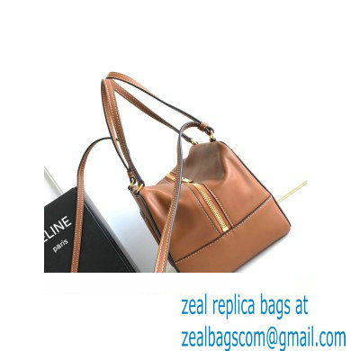 Celine FOLDED CUBE BAG in Smooth Calfskin Tan