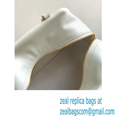 Celine FOLDED CUBE BAG in Smooth Calfskin White